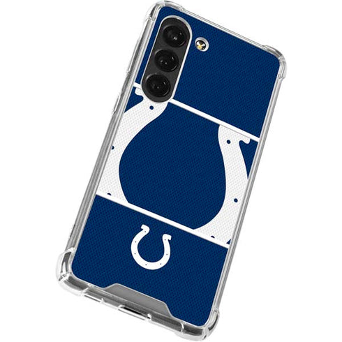 NFL Indianapolis Colts Zone Block Galaxy S23 Clear Case