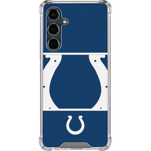 NFL Indianapolis Colts Zone Block Galaxy S23 FE Clear Case