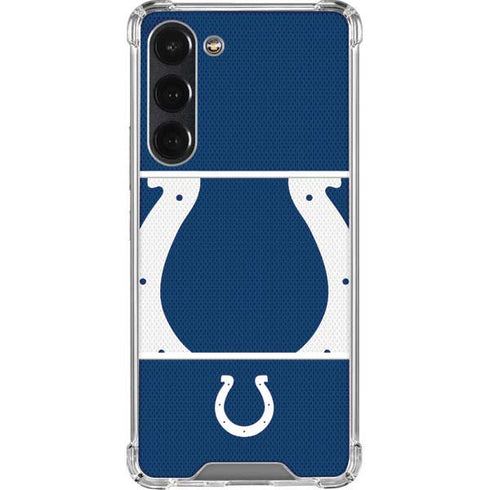 NFL Indianapolis Colts Zone Block Galaxy S23 Plus Clear Case