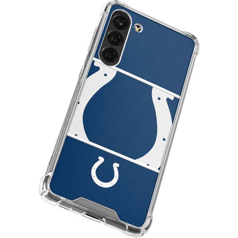 NFL Indianapolis Colts Zone Block Galaxy S23 Plus Clear Case