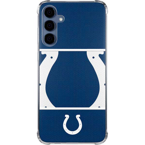 NFL Indianapolis Colts Zone Block Galaxy S24 Clear Case