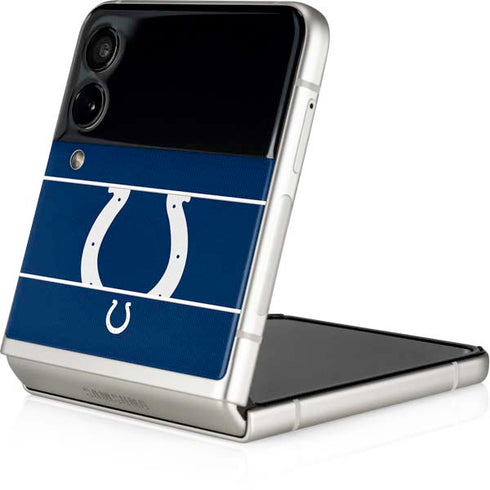 NFL Indianapolis Colts Zone Block Galaxy Z Flip4 5G Skin