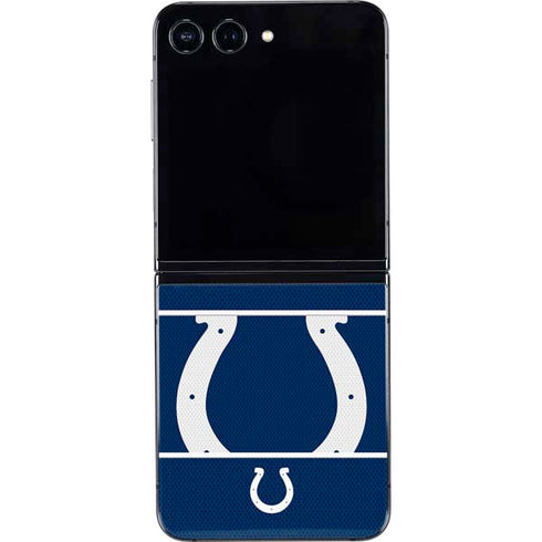 NFL Indianapolis Colts Zone Block Galaxy Z Flip5 5G Skin