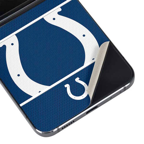 NFL Indianapolis Colts Zone Block Galaxy Z Flip5 5G Skin
