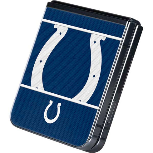 NFL Indianapolis Colts Zone Block Galaxy Z Flip5 5G Skin