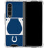 NFL Indianapolis Colts Zone Block Galaxy Z Fold4 5G Clear Case