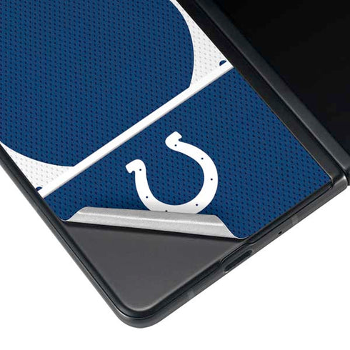NFL Indianapolis Colts Zone Block Galaxy Z Fold4 5G Skin