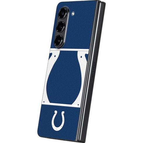NFL Indianapolis Colts Zone Block Galaxy Z Fold5 5G Skin