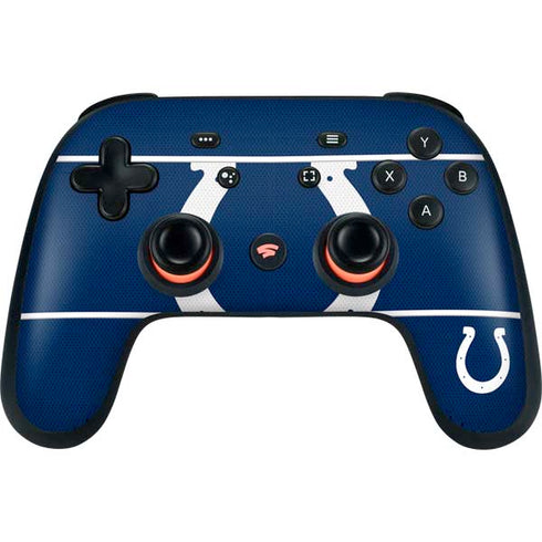 NFL Indianapolis Colts Zone Block Google Stadia Controller Skin