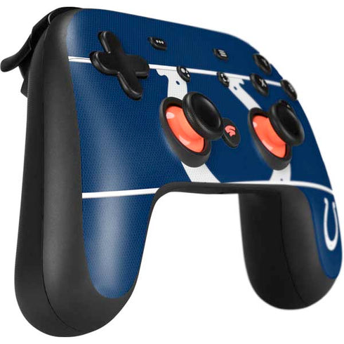 NFL Indianapolis Colts Zone Block Google Stadia Controller Skin