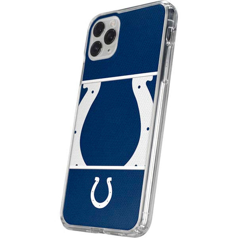 NFL Indianapolis Colts Zone Block iPhone 11 Pro Clear Case