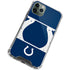 NFL Indianapolis Colts Zone Block iPhone 11 Pro Max Clear Case