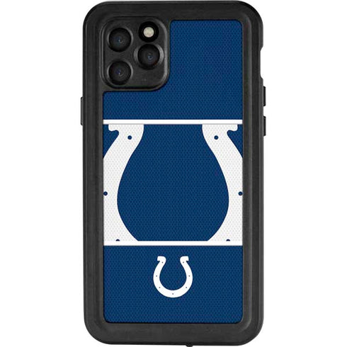 NFL Indianapolis Colts Zone Block iPhone 11 Pro Waterproof Case