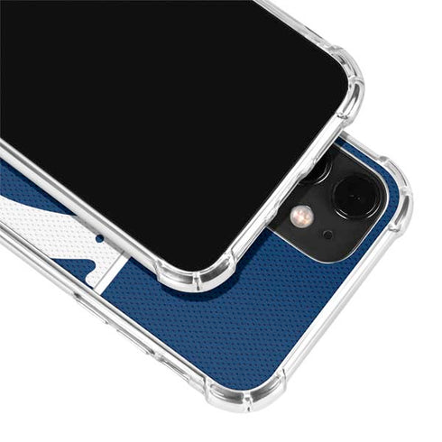 NFL Indianapolis Colts Zone Block iPhone 12 Clear Case