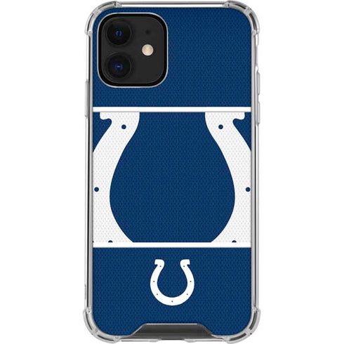 NFL Indianapolis Colts Zone Block iPhone 12 Mini Clear Case