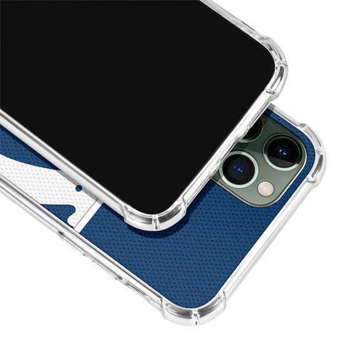 NFL Indianapolis Colts Zone Block iPhone 12 Pro Clear Case