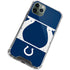 NFL Indianapolis Colts Zone Block iPhone 12 Pro Clear Case