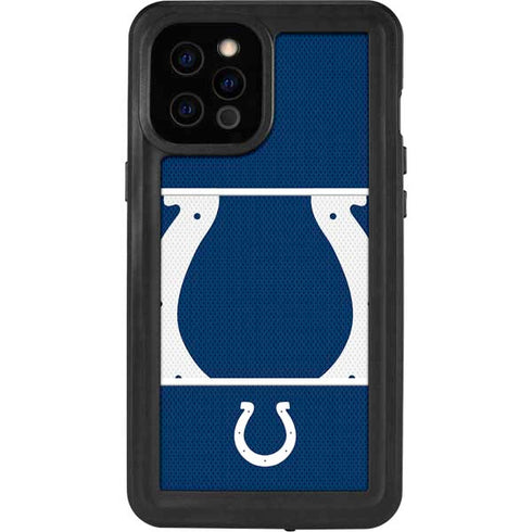 NFL Indianapolis Colts Zone Block iPhone 12 Pro Max Waterproof Case