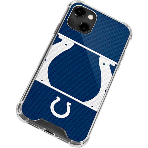 NFL Indianapolis Colts Zone Block iPhone 14 Clear Case