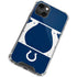 NFL Indianapolis Colts Zone Block iPhone 14 Plus Clear Case