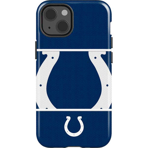 NFL Indianapolis Colts Zone Block iPhone 15 Impact Case