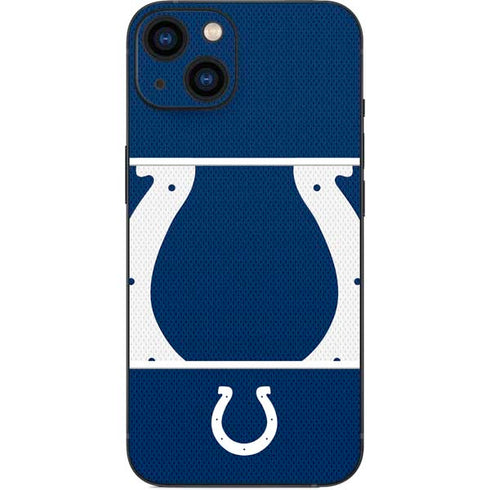 NFL Indianapolis Colts Zone Block iPhone 15 Plus Skin