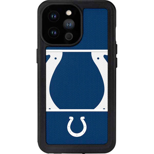 NFL Indianapolis Colts Zone Block iPhone 14 Pro Max Waterproof Case