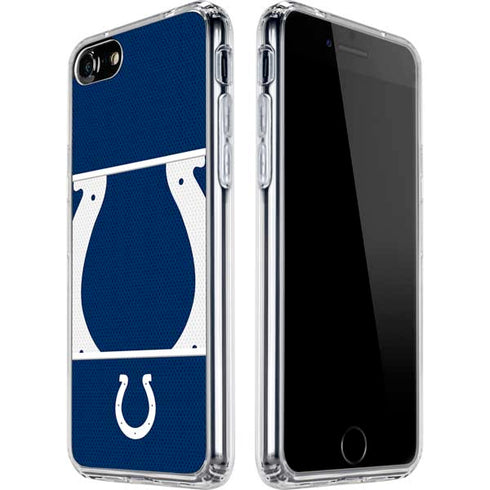 NFL Indianapolis Colts Zone Block iPhone SE (2nd & 3rd Gen) Clear Case