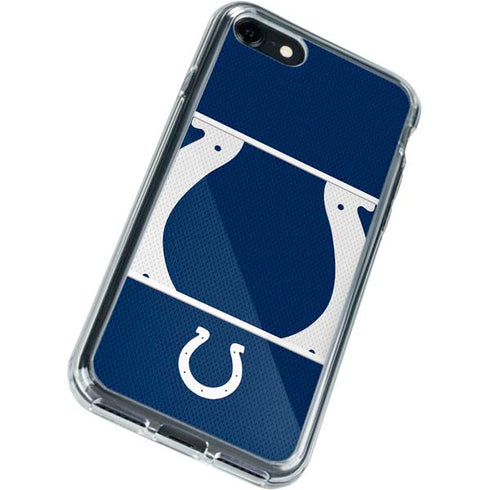 NFL Indianapolis Colts Zone Block iPhone SE (2nd & 3rd Gen) Clear Case