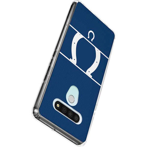 NFL Indianapolis Colts Zone Block LG Stylo 6 Clear Case