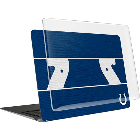 NFL Indianapolis Colts Zone Block MacBook Air 15in (2023-2025) Case plus Skin