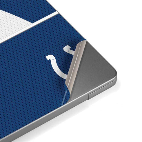NFL Indianapolis Colts Zone Block MacBook Pro 14in (2021-24) Skin