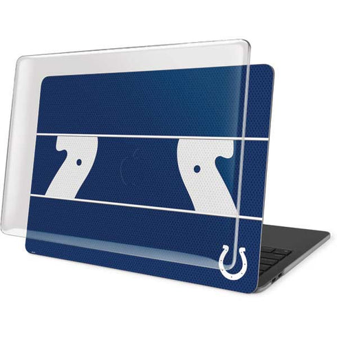 NFL Indianapolis Colts Zone Block MacBook Pro 15in (2016-19) Case plus Skin