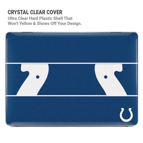 NFL Indianapolis Colts Zone Block MacBook Pro 16in (2021-25) Case plus Skin