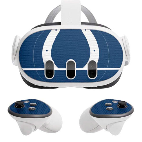 NFL Indianapolis Colts Zone Block Meta Quest 3 Skin
