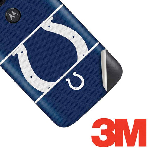 NFL Indianapolis Colts Zone Block Moto E5 Play Skin