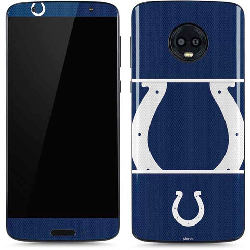 NFL Indianapolis Colts Zone Block Moto G6 Skin