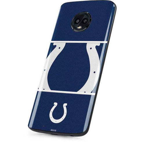 NFL Indianapolis Colts Zone Block Moto G6 Skin
