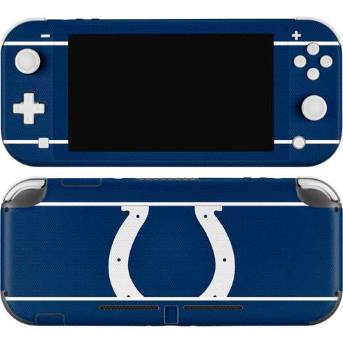 NFL Indianapolis Colts Zone Block Nintendo Switch Lite Skin
