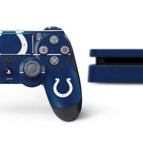 NFL Indianapolis Colts Zone Block PS4 Slim Bundle Skin