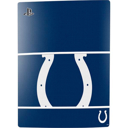 NFL Indianapolis Colts Zone Block PS5 Console Skin