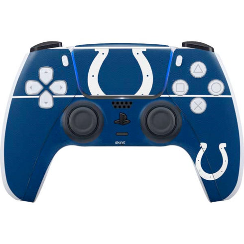 NFL Indianapolis Colts Zone Block PS5 Controller Skin