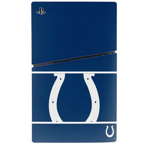 NFL Indianapolis Colts Zone Block PS5 Slim Disk Bundle Skin