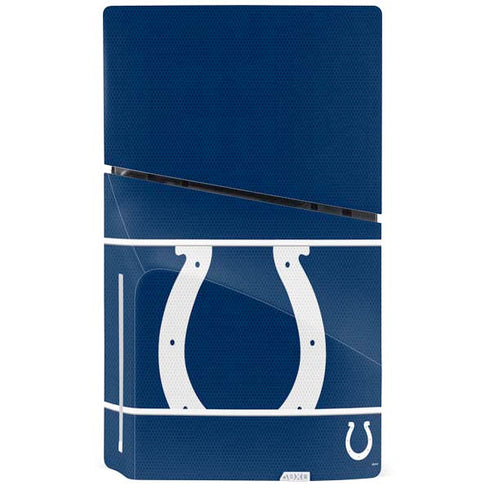 NFL Indianapolis Colts Zone Block PS5 Slim Disk Bundle Skin