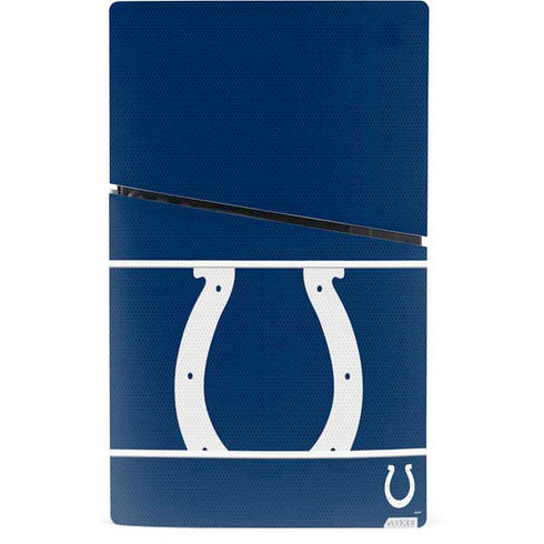 NFL Indianapolis Colts Zone Block PS5 Slim Digital Edition Console Skin
