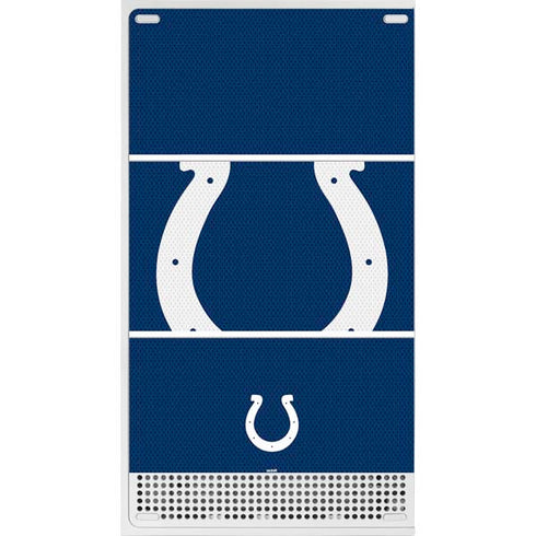 NFL Indianapolis Colts Zone Block Xbox Series S Console Skin