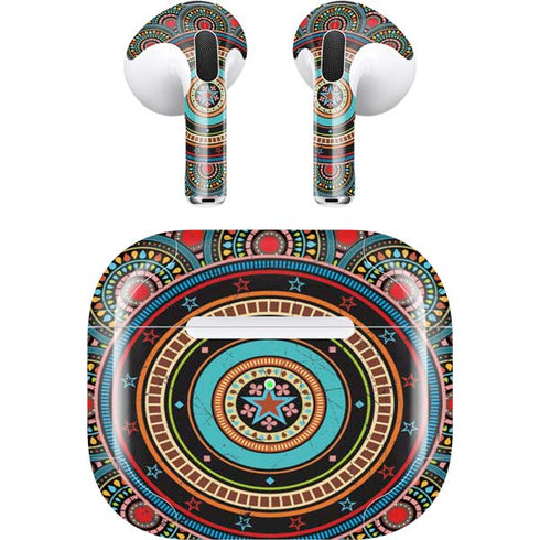 Infinite Circle Colored Apple AirPods (3rd Gen 2021) Skin