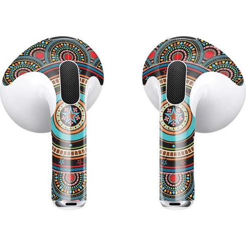 Infinite Circle Colored Apple AirPods (3rd Gen 2021) Skin