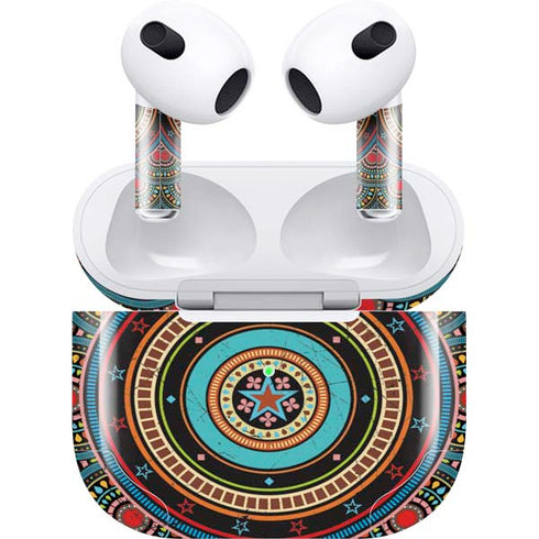 Infinite Circle Colored Apple AirPods (3rd Gen 2021) Skin