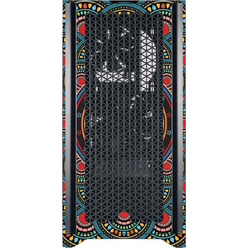 Infinite Circle Colored Corsair 4000D Tempered Glass Mid-Tower ATX Case Skin